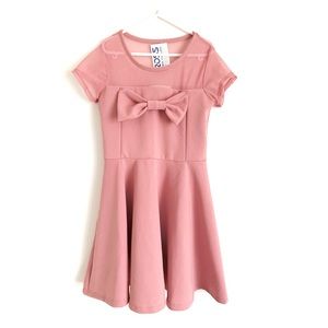 Glitter Girl Formal Dust Pink Dress 6x